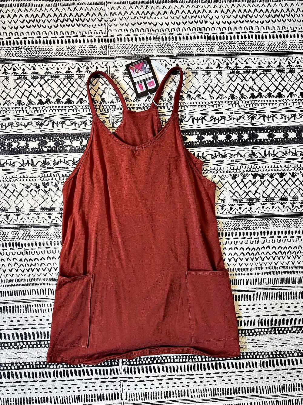 NWT Racerback 2-in-1 Pocket Mini Active Dress